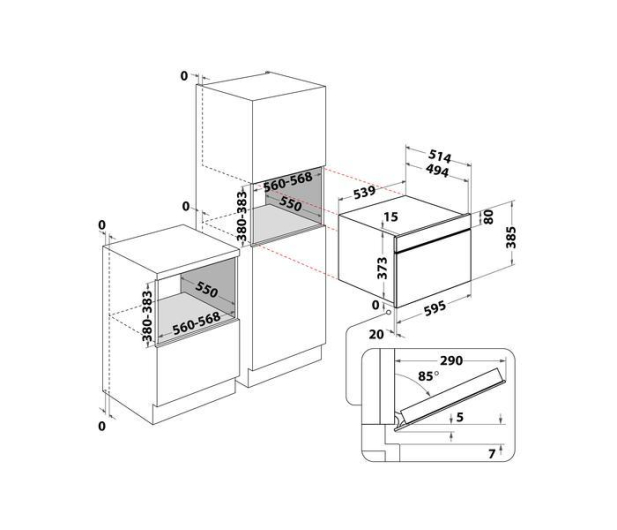Whirlpool AMW 734 IX Srebrna 1000W - 1457977 - zdjęcie 4